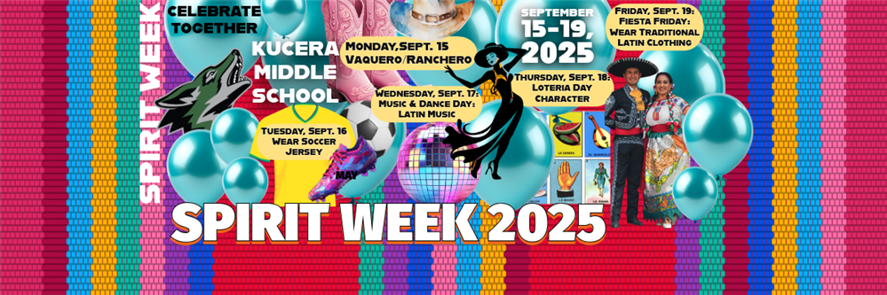 Spirit week banner